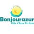 Bonjourazur разработка логотипа портала - дизайнер toster108