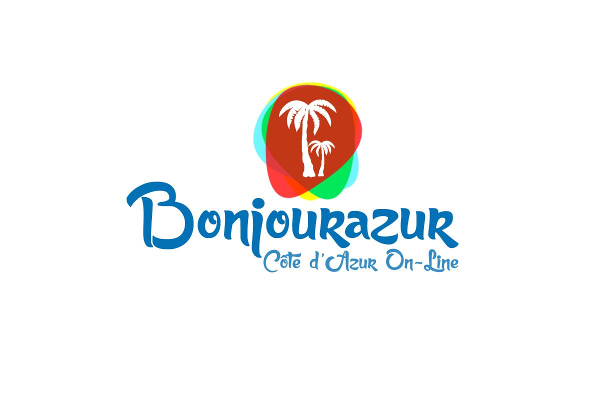 Bonjourazur разработка логотипа портала - дизайнер Erzh2n