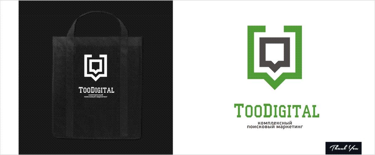 Логотип студии продвижения сайтов toodigital.ru - дизайнер arank