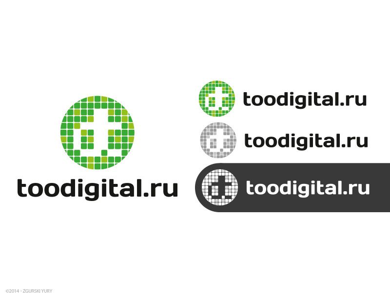 Логотип студии продвижения сайтов toodigital.ru - дизайнер Odinus