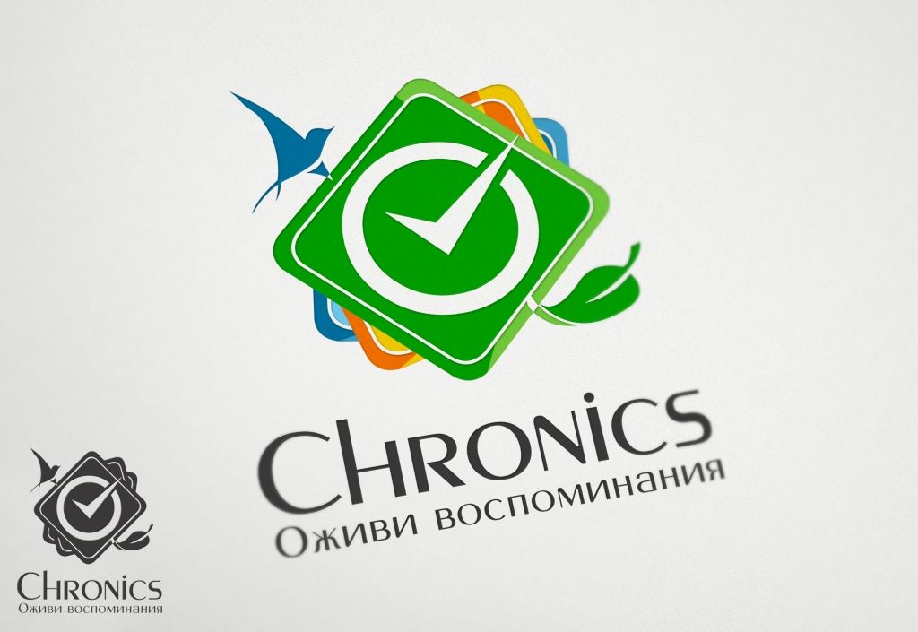 Логотип сервиса Chronics - дизайнер Keroberas