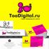 Логотип студии продвижения сайтов toodigital.ru - дизайнер hsochi