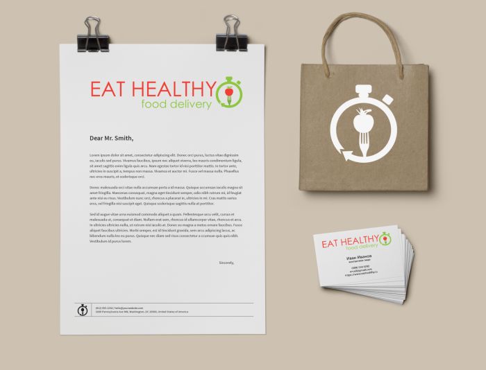 Дизайн для доставки здоровой еды - дизайнер Krupicki