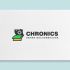 Логотип сервиса Chronics - дизайнер hpya