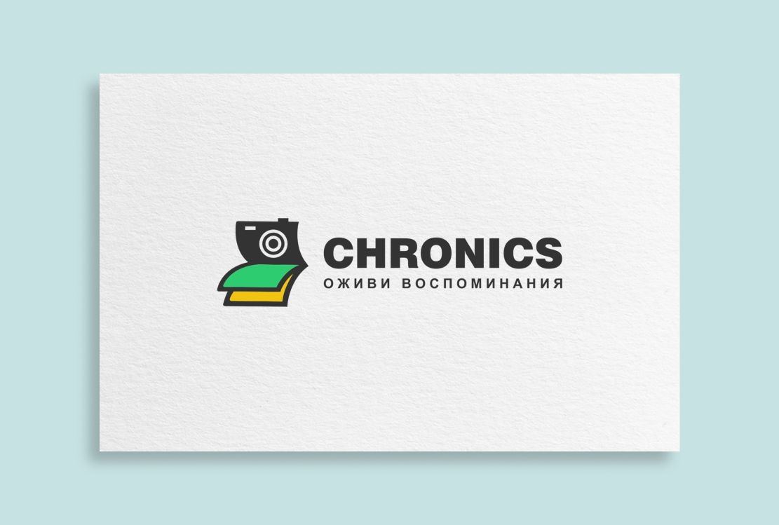 Логотип сервиса Chronics - дизайнер hpya