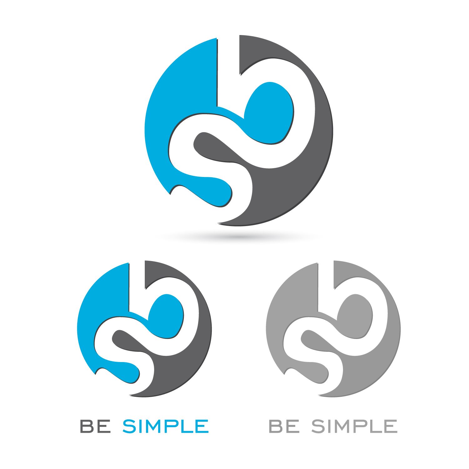 Лого и фирменный стиль для агентства bSimple - дизайнер redcatkoval