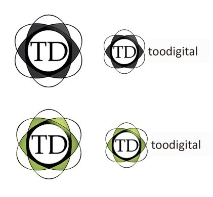Логотип студии продвижения сайтов toodigital.ru - дизайнер ovvivus
