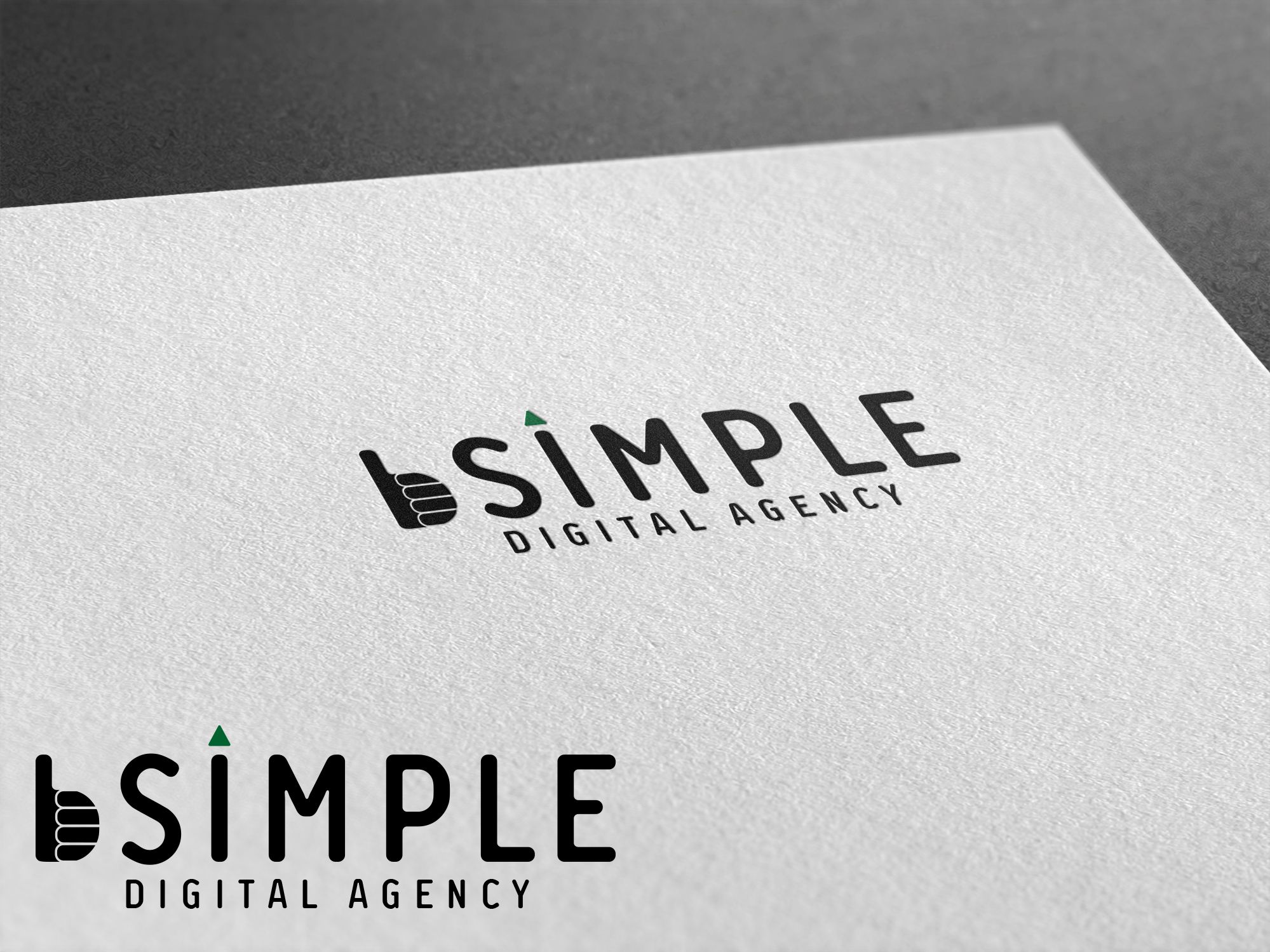 Лого и фирменный стиль для агентства bSimple - дизайнер U4po4mak