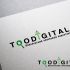 Логотип студии продвижения сайтов toodigital.ru - дизайнер U4po4mak