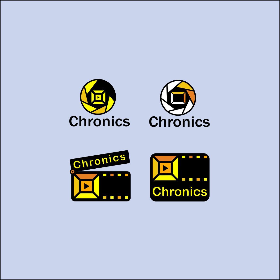 Логотип сервиса Chronics - дизайнер AlexZab
