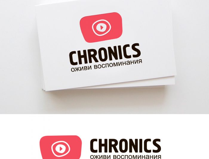Логотип сервиса Chronics - дизайнер FONBRAND