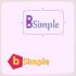 Лого и фирменный стиль для агентства bSimple - дизайнер deana09