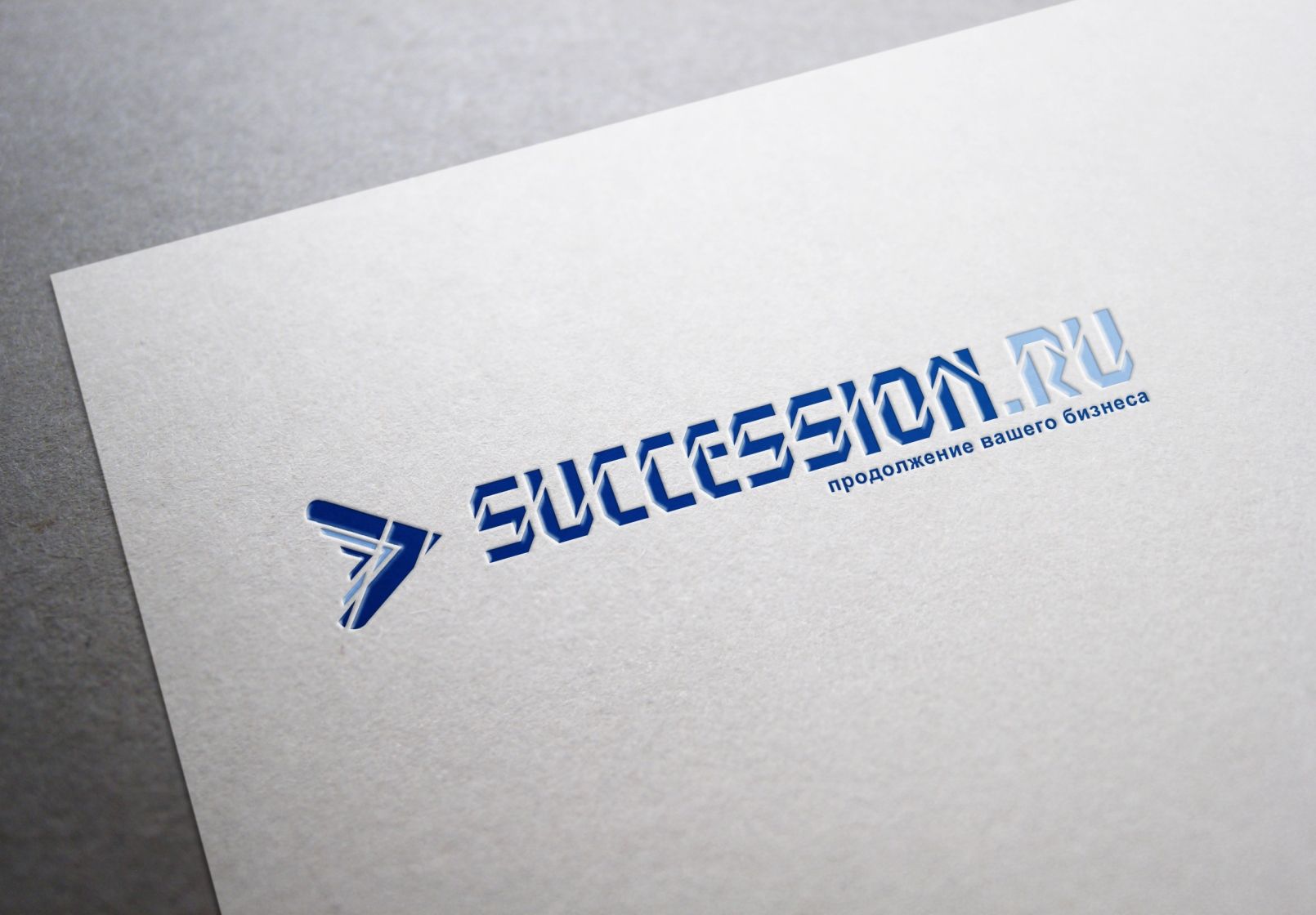 Лого сайта succession.ru (преемственность бизнеса) - дизайнер Musaev