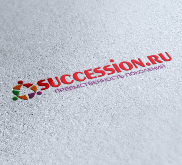 Лого сайта succession.ru (преемственность бизнеса) - дизайнер zhutol