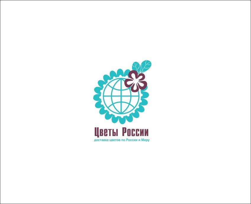 Логотип международной компании по доставке цветов - дизайнер art-valeri