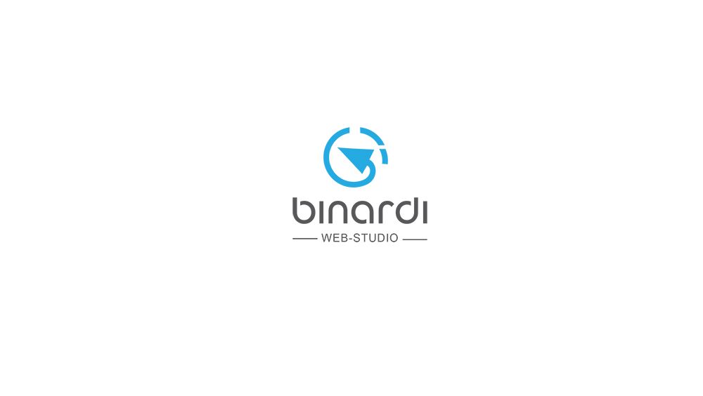 Логотип веб-студии binardi - дизайнер dr_benzin