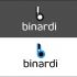 Логотип веб-студии binardi - дизайнер AlexZab