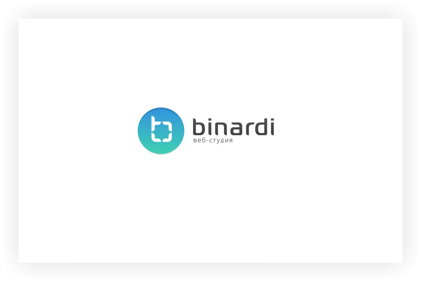 Логотип веб-студии binardi - дизайнер D_A