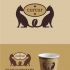 Лого и дополнительные материалы для кофейни  - дизайнер pashashama