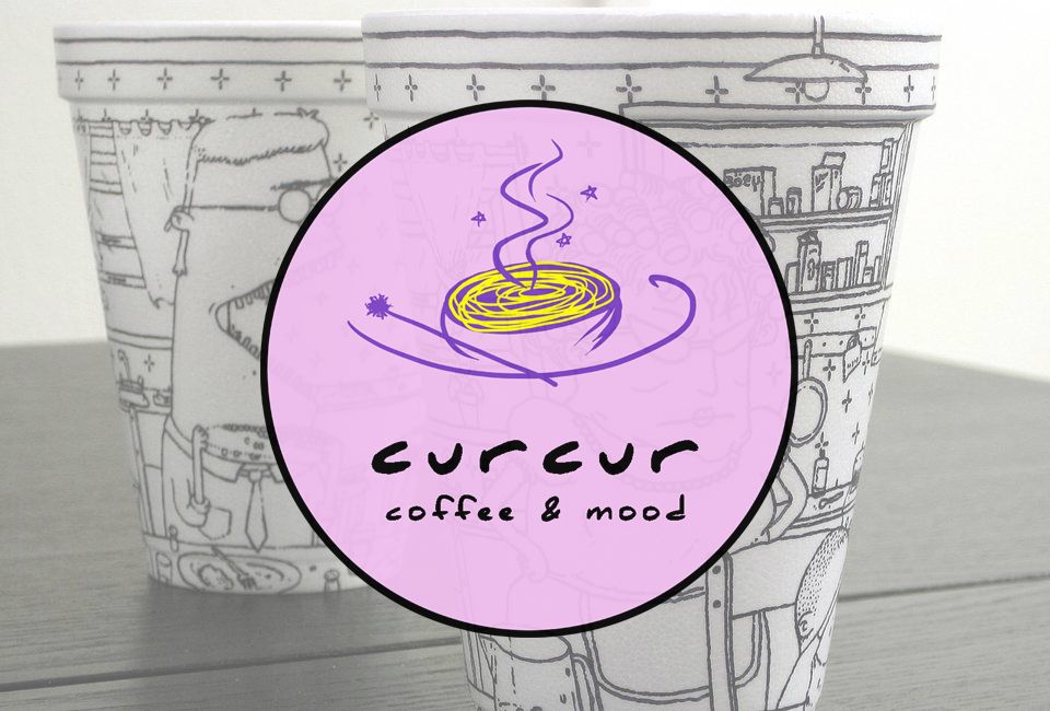 Лого и дополнительные материалы для кофейни  - дизайнер Musina-M
