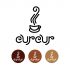 Лого и дополнительные материалы для кофейни  - дизайнер leahdiuldina