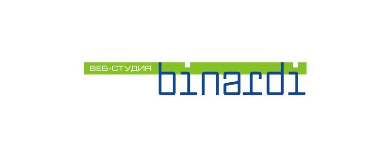 Логотип веб-студии binardi - дизайнер pashashama