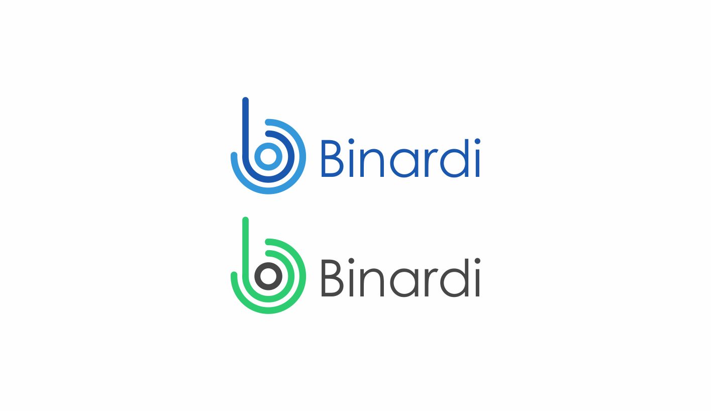 Логотип веб-студии binardi - дизайнер Mira