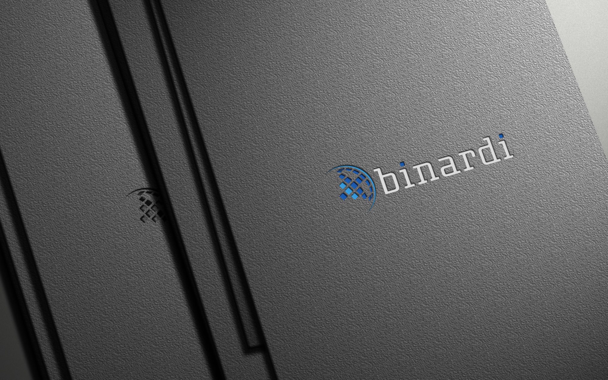 Логотип веб-студии binardi - дизайнер Gas-Min