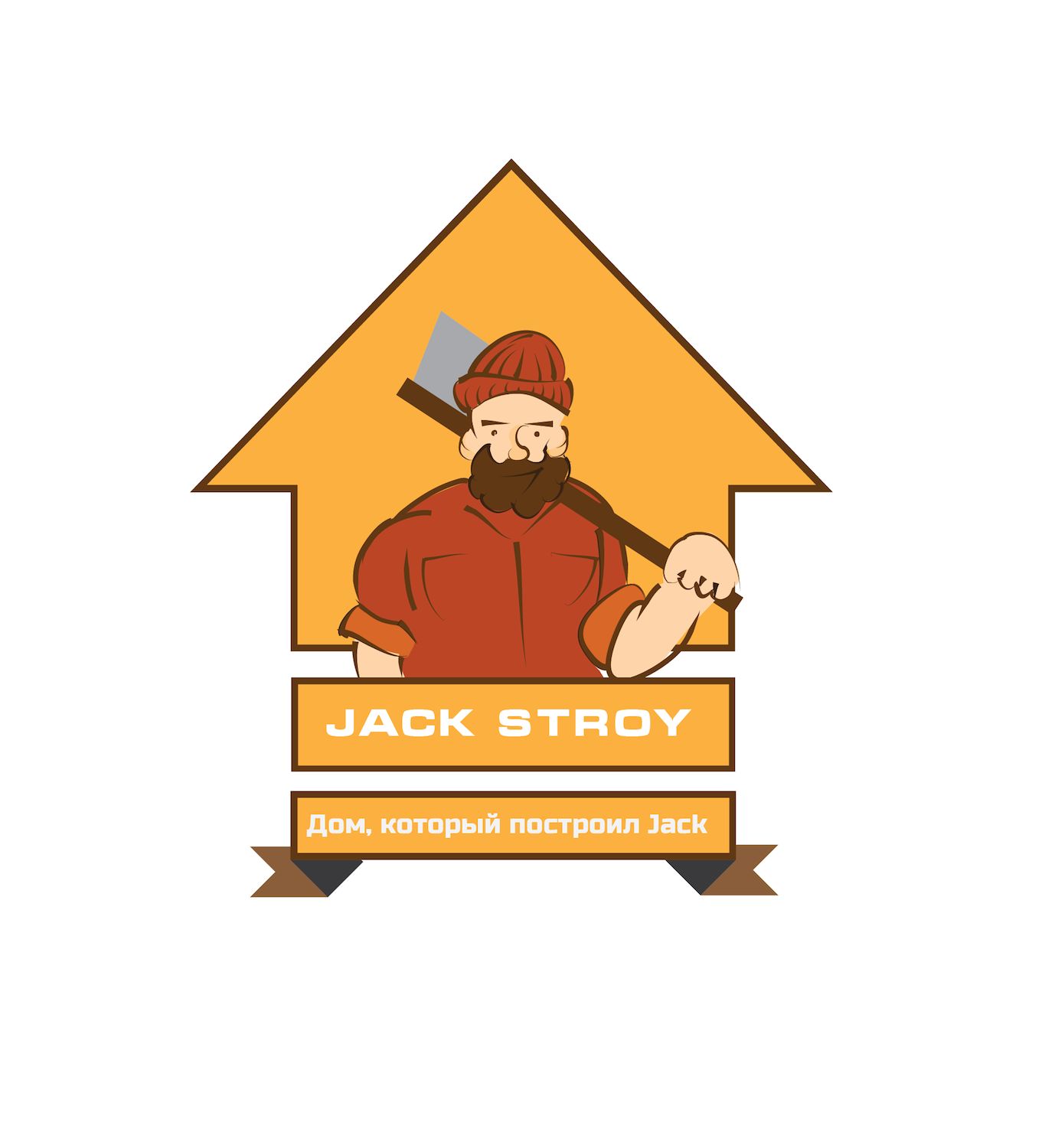 Логотип для сайта Jack Stroy - дизайнер mischa3