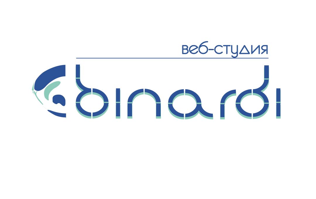 Логотип веб-студии binardi - дизайнер okspolia