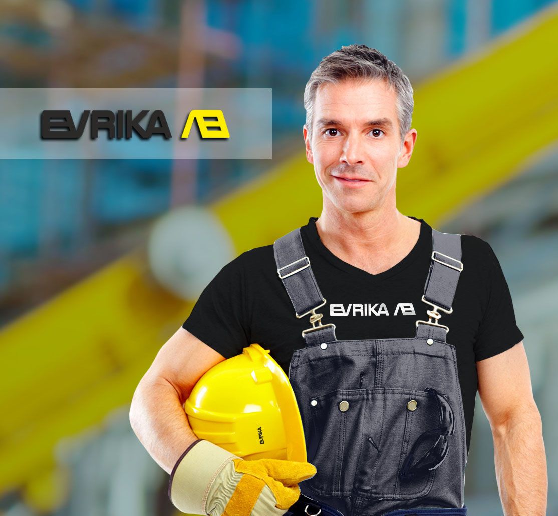 Логотип строительной компании Эврика - дизайнер AzizAbdul