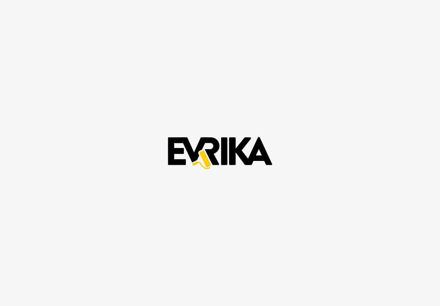 Логотип строительной компании Эврика - дизайнер GraWorks