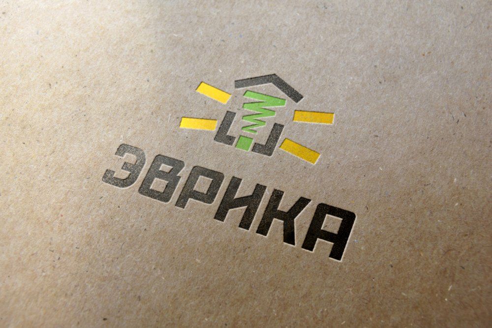 Логотип строительной компании Эврика - дизайнер wiggler