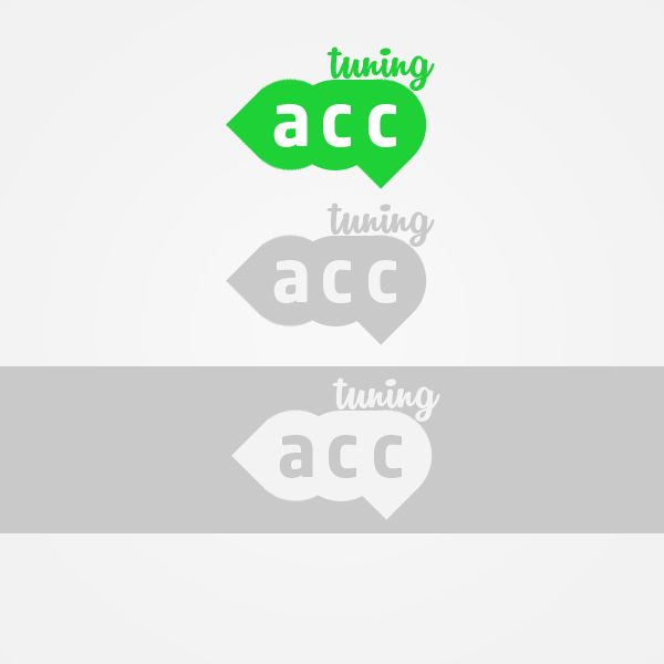 Логотип для интернет-магазина acc-tuning.ru - дизайнер enemyRB