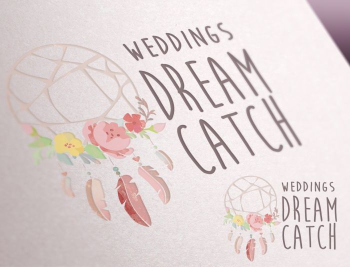 Логотип свадебного агентства DreamCatch - дизайнер neko-tin