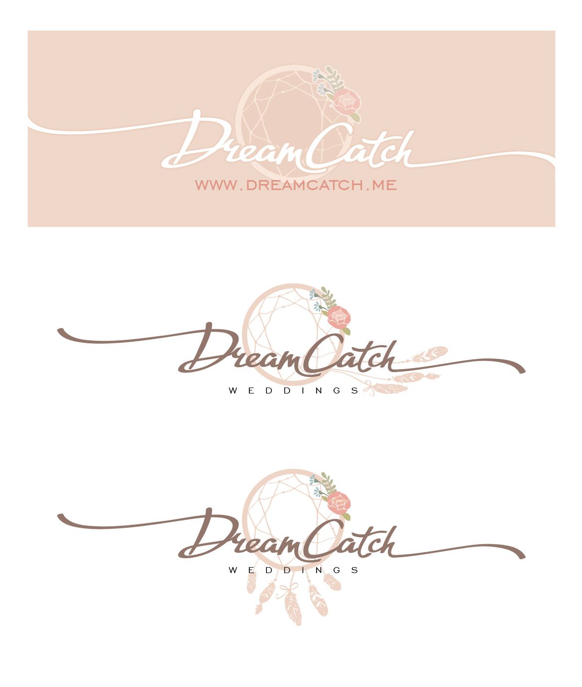 Логотип свадебного агентства DreamCatch - дизайнер Ula_Chu