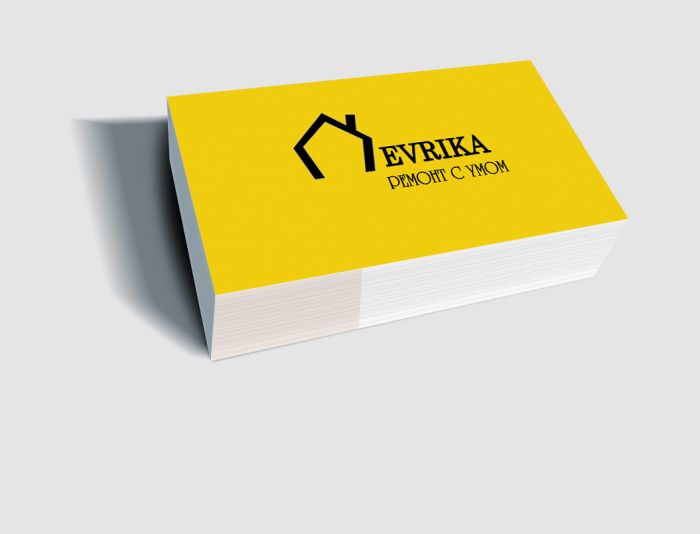 Логотип строительной компании Эврика - дизайнер PelmeshkOsS