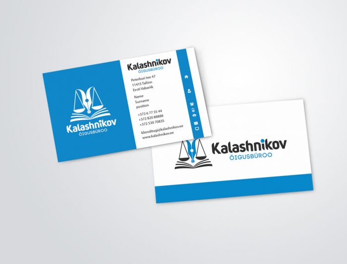 Логотип и визитки для Юридического Бюро - дизайнер Alphir