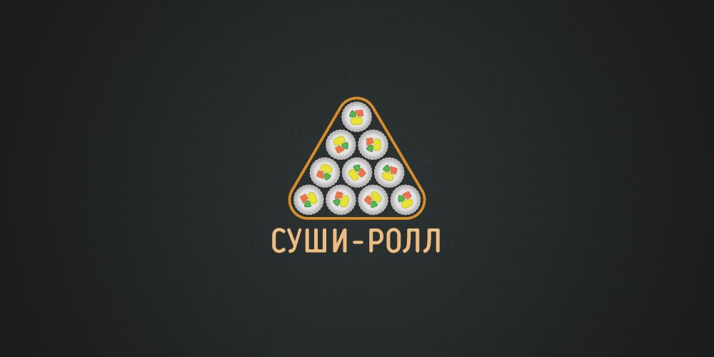 Логотип заведения с суши - дизайнер Andrey_26