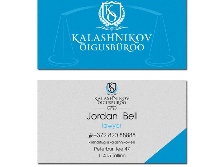Логотип и визитки для Юридического Бюро - дизайнер Advokat72