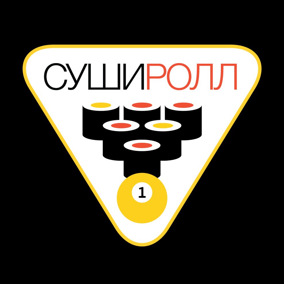 Логотип заведения с суши - дизайнер Fold_Spine