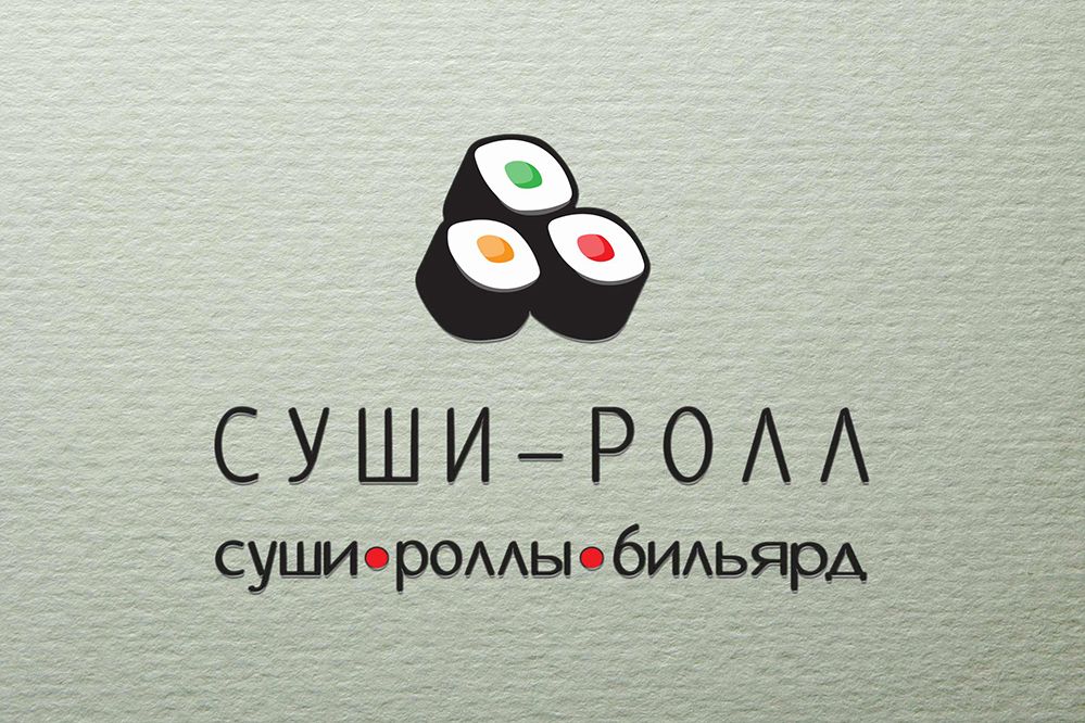 Логотип заведения с суши - дизайнер Letova