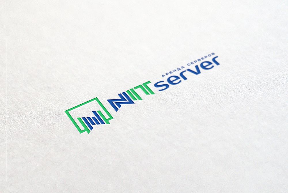 Логотип компании NITserver - аренда серверов - дизайнер mz777