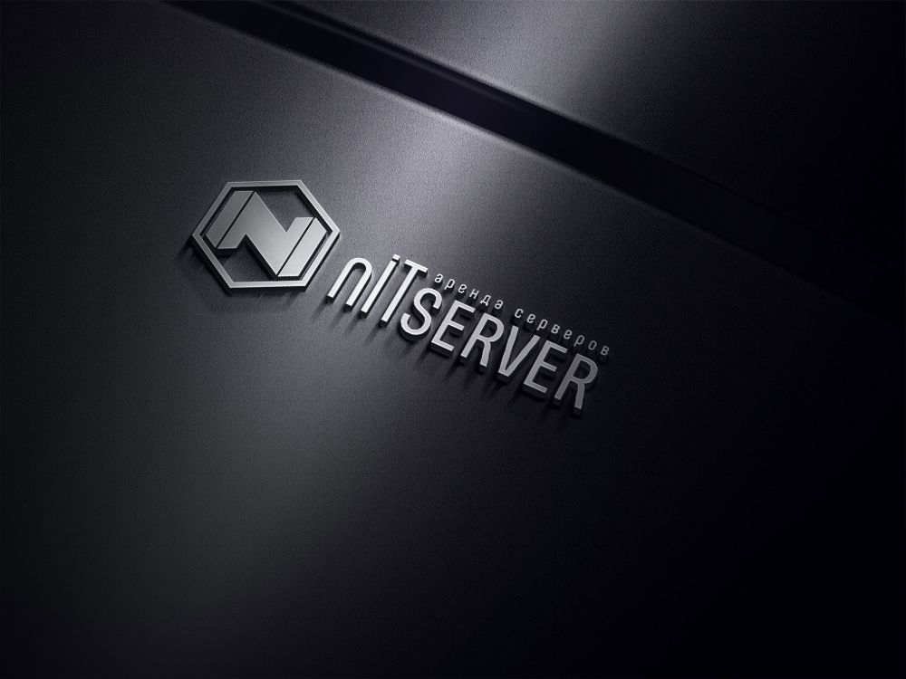 Логотип компании NITserver - аренда серверов - дизайнер mz777