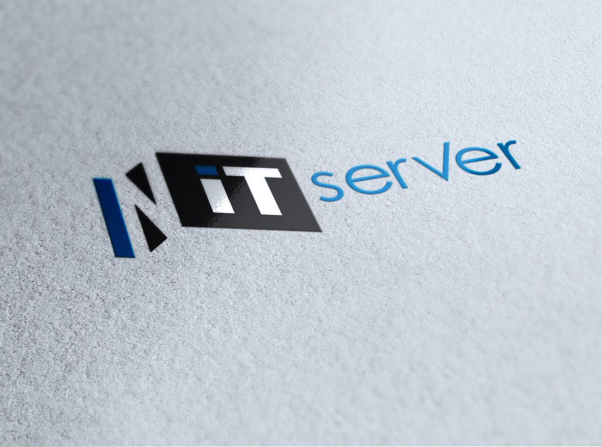 Логотип компании NITserver - аренда серверов - дизайнер lsdes