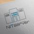 Логотип компании NITserver - аренда серверов - дизайнер PRDESIGN13