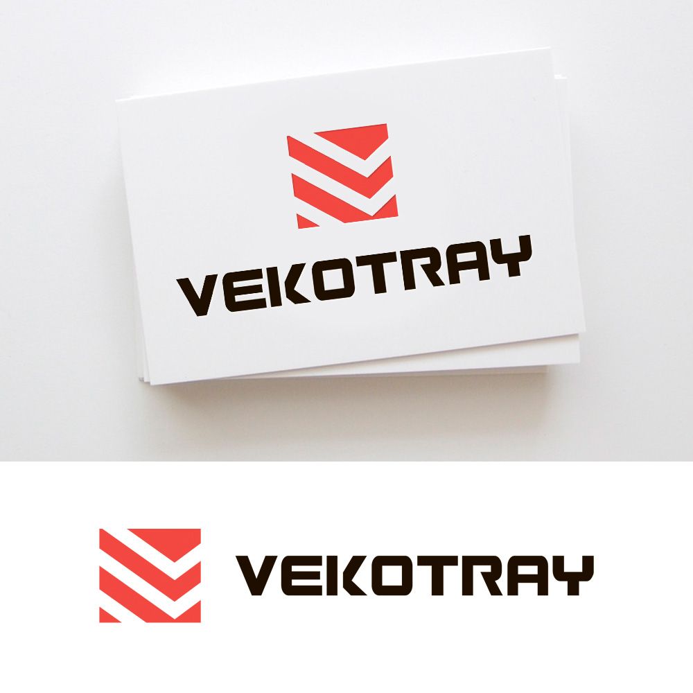 Разработка логотипа компании Vekotray - дизайнер FONBRAND