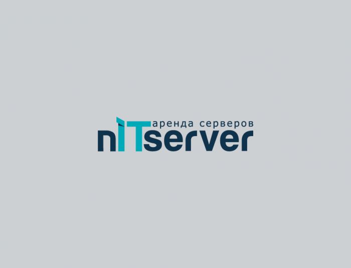 Логотип компании NITserver - аренда серверов - дизайнер zanru