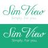 SimView лого и фирменный стиль - дизайнер Cuan