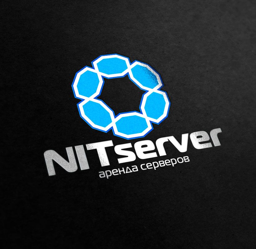 Логотип компании NITserver - аренда серверов - дизайнер zhutol